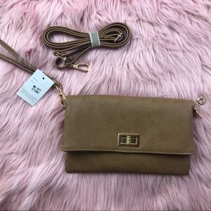 Faux Leather Clutch
